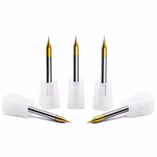 10% 할인 Fresa CNC 45/55/63/65 HRC 2/3/4 플루트 스퀘어 플랫 볼 노즈 코너 반경 밀링 커터 커팅 머신 공구 텅스텐 솔리드 카바이드 엔드 밀